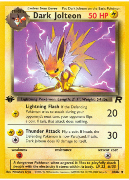 Dark Jolteon (TR 38)