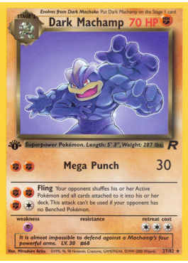 Dark Machamp (TR 27)