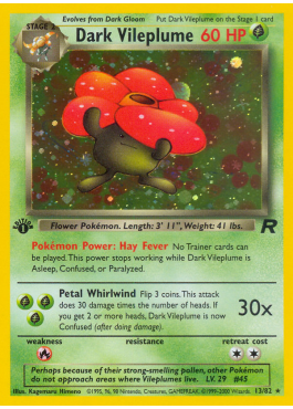 Dark Vileplume (TR 13)