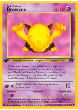 Drowzee (TR 54)