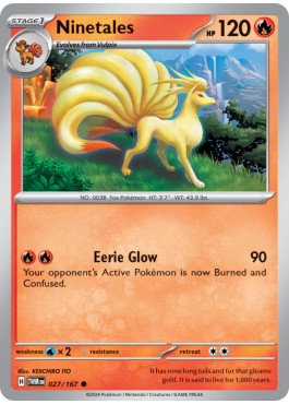 Ninetales (TWM 027) - Pokémon card (72504) | Playin