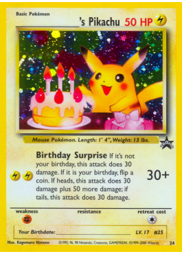 _____'s Pikachu (PR 24)