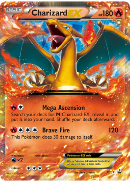 Charizard EX (XYPR XY17) - Pokémon card (80110) | Playin