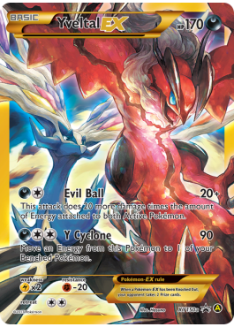 yveltal pokemon card ex Lot - 10 Cards [1D] Evil Ball (20+) This attack does 20 more damage times the amount of Energy attached to both Active Pokemon Pokemon X & Y BREAKthrough