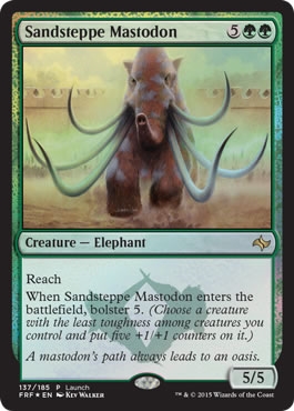 Sandsteppe Mastodon