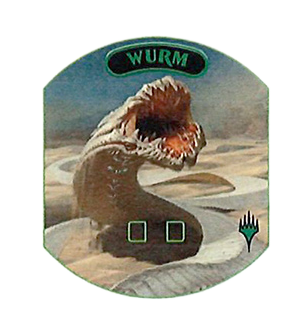 Wurm Relic Token (green)