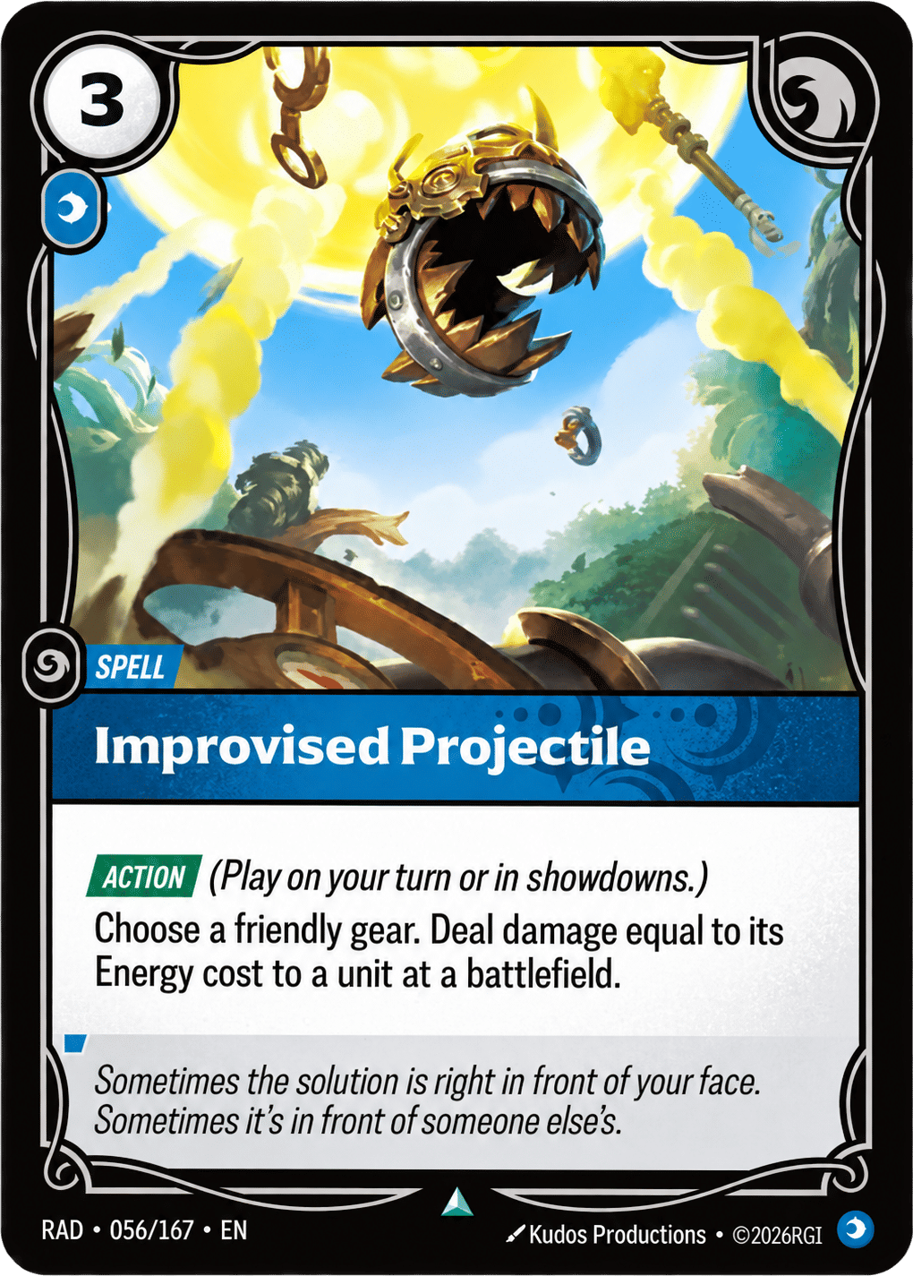 Improvised Projectile