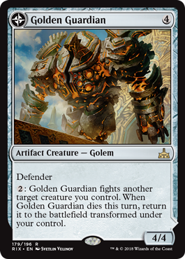 Golden Guardian // Gold-Forge Garrison