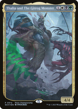 Thalia et le monstre de Gitrog