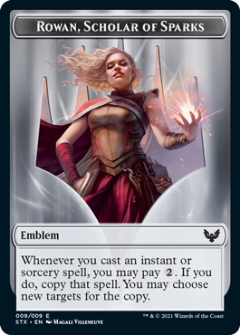 Emblem Rowan, Scholar of Sparks