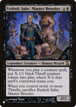 Endrek Sahr, Master Breeder