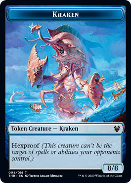 Kraken (8/8, hexproof)