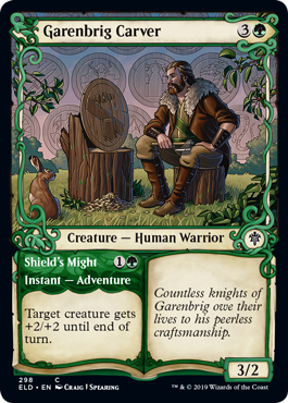 Garenbrig Carver // Shield's Might