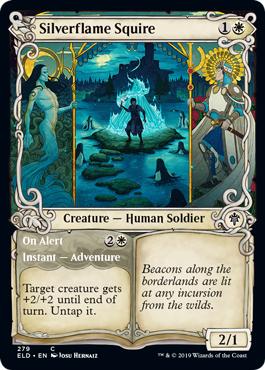 Silverflame Squire // On Alert