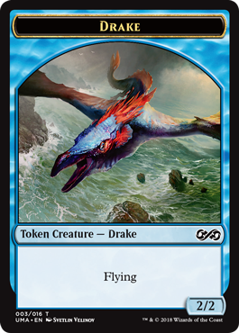 Drake (2/2, flying)