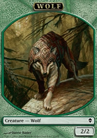 Wolf (2/2, green)