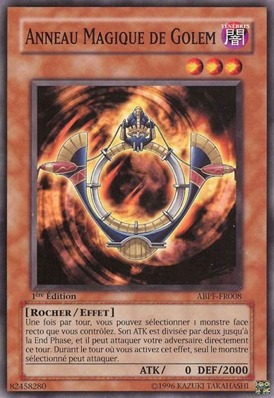 Anneau Magique de Golem