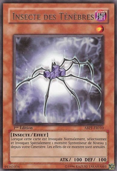 Insecte des Ténèbres