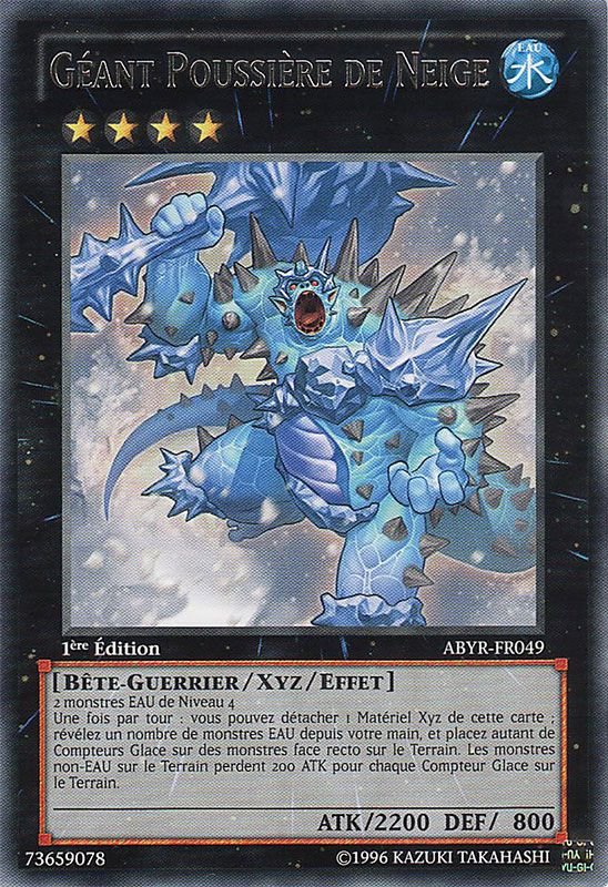 Géant Poussière de neige