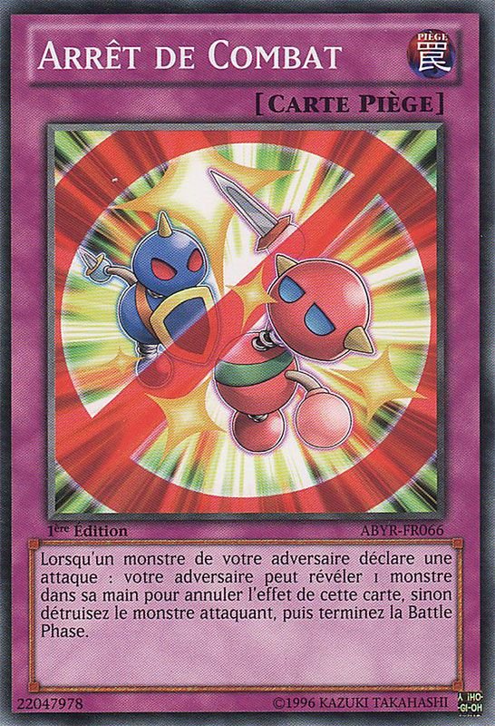 Arrêt De Combat