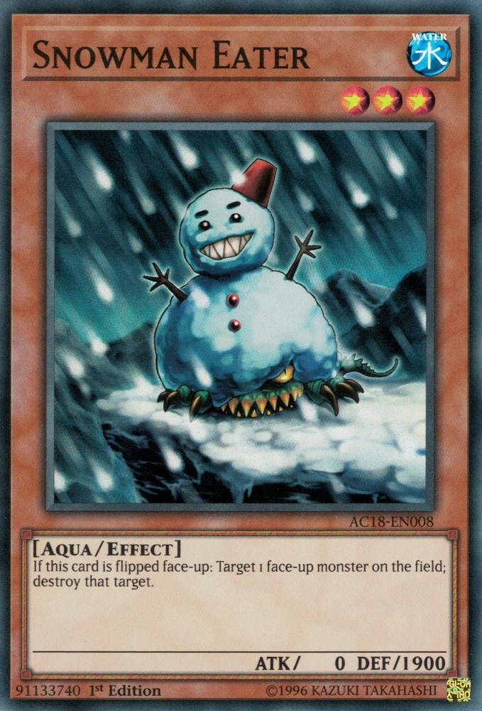 Bonhomme de Neige Carnivore