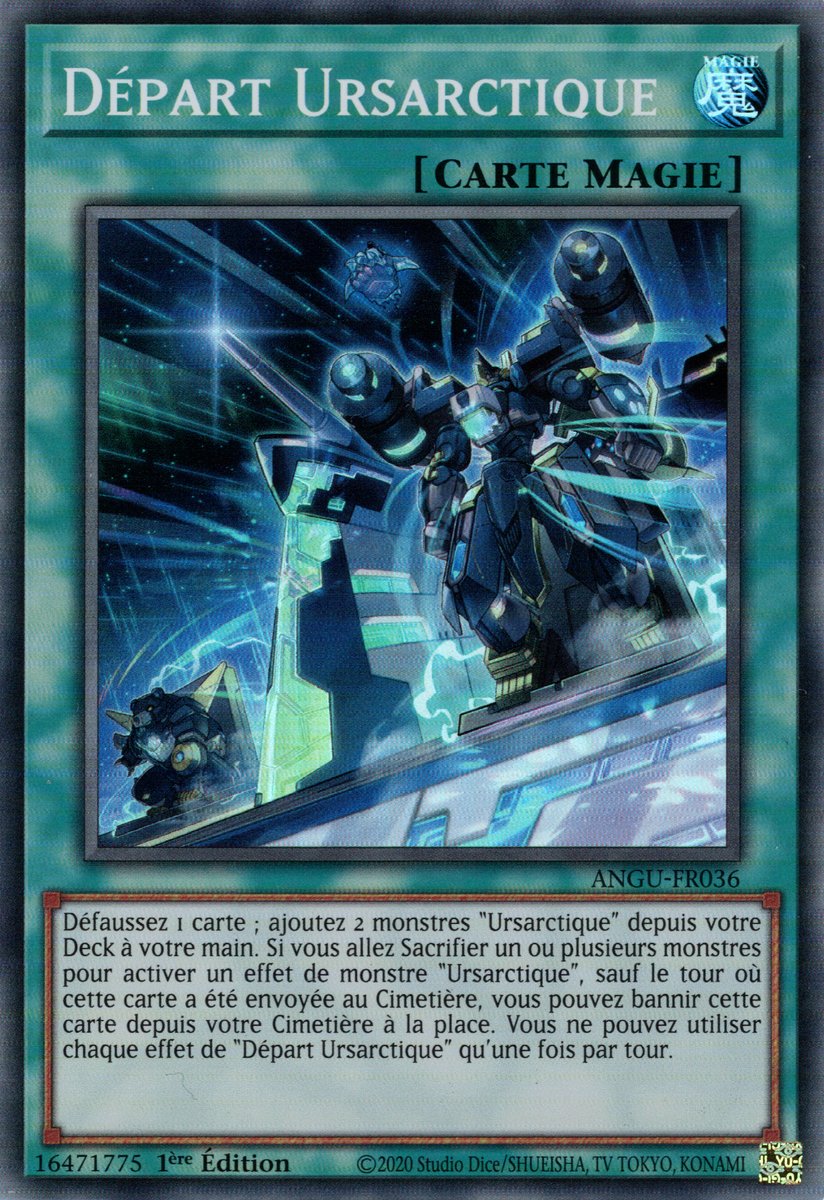 Départ Ursarctique