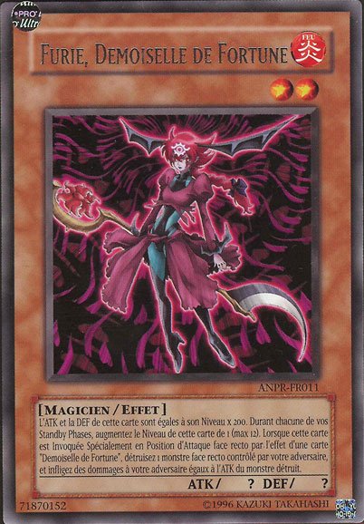 Furie, Demoiselle de Fortune