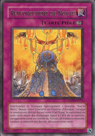 Renforcement de Noyau