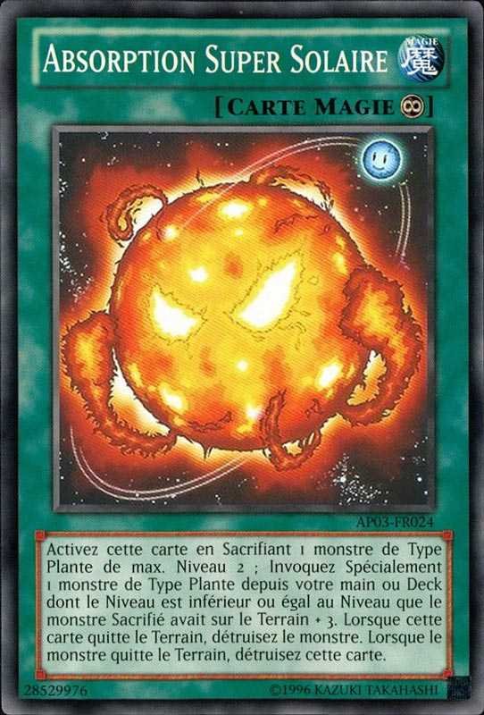 Absorption Super Solaire