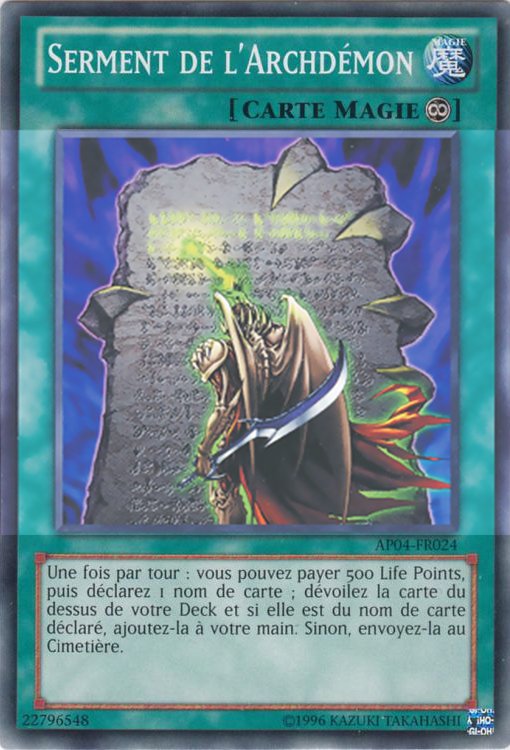 Serment de l'Archdémon
