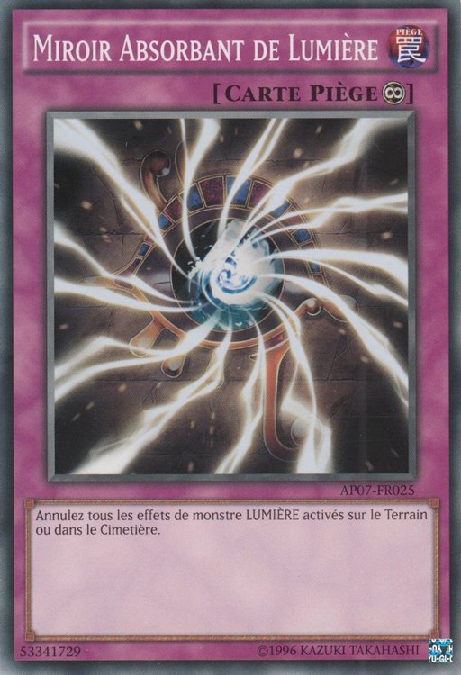 Miroir Absorbant de Lumière