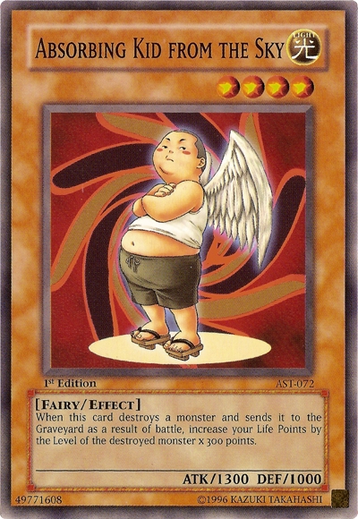 L'Enfant Absorbant venu du Ciel