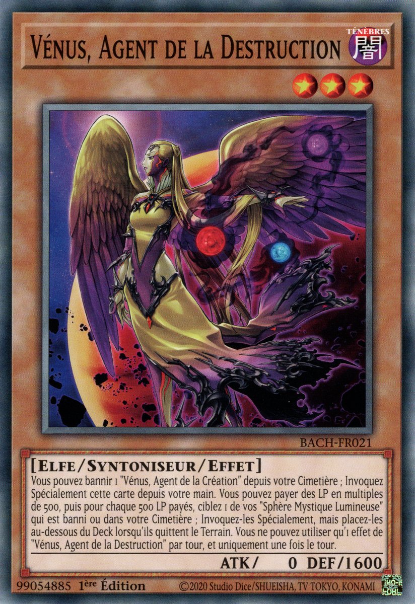 Vénus, Agent de la Destruction