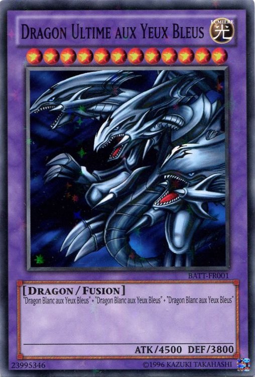 Dragon Ultime aux Yeux Bleus