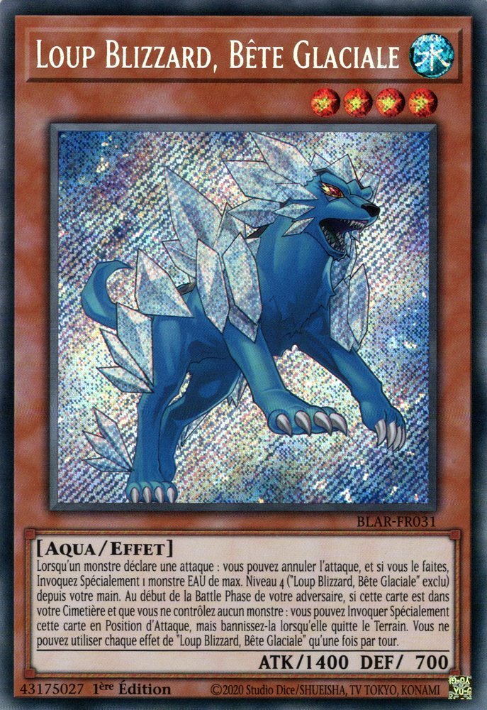 Glacial Beast Blizzard Wolf