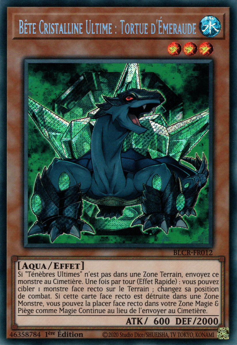 Advanced Crystal Beast Emerald Tortoise