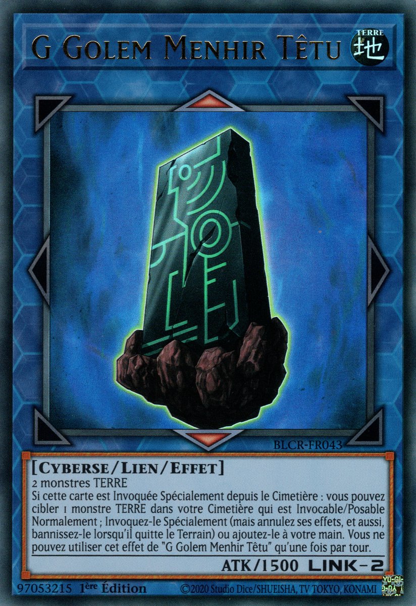 G Golem Stubborn Menhir