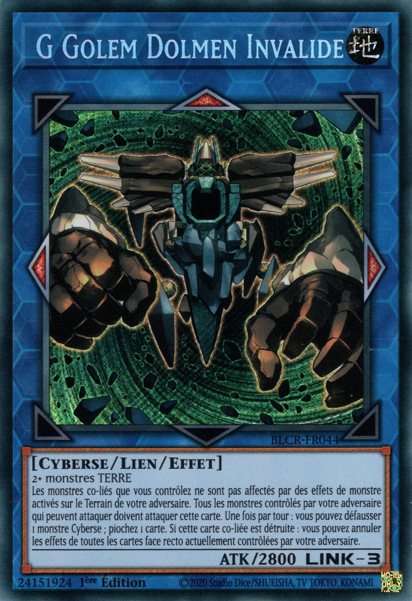 G Golem Invalid Dolmen