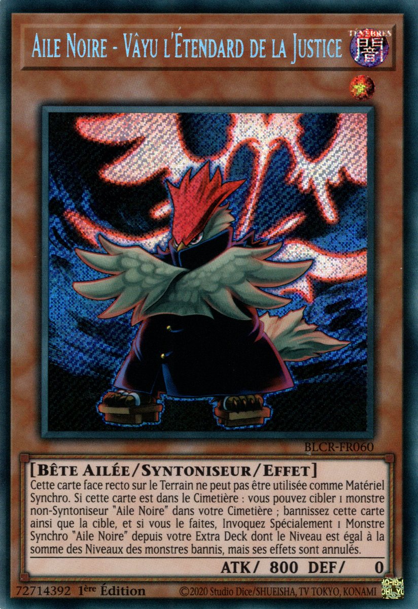 Blackwing - Vayu the Emblem of Honor