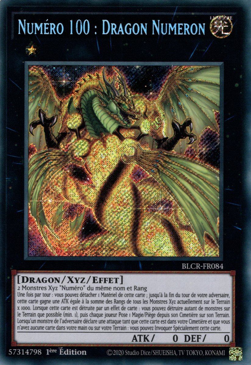 Number 100: Numeron Dragon