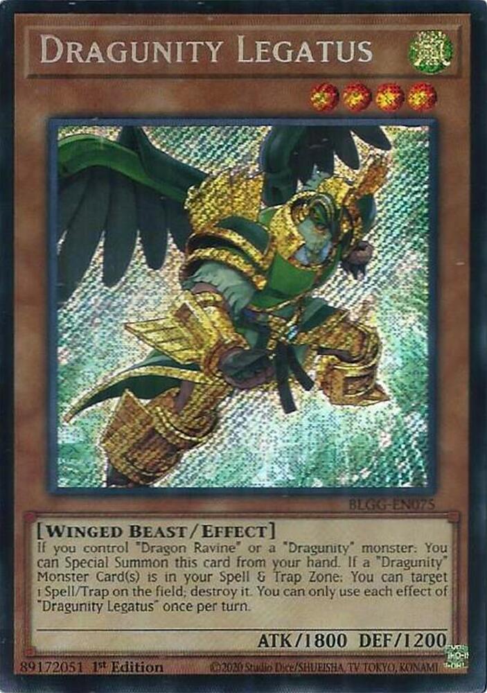 yugioh card that turns monsters into dragons Ancient Fairy Dragon - RA01-EN030 Super Rare Dragunity Legatus - Yu-Gi-Oh! card