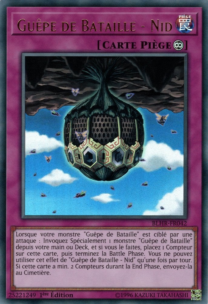 Guêpe de Bataille - Nid