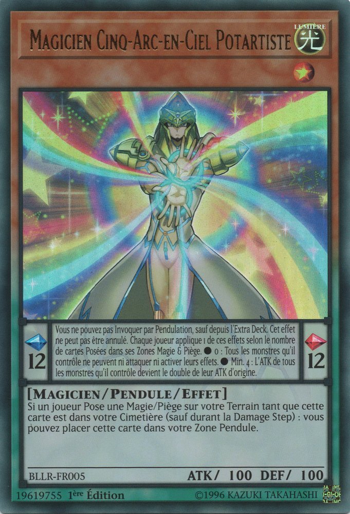 Magicien Cinq-Arc-en-Ciel Potartiste
