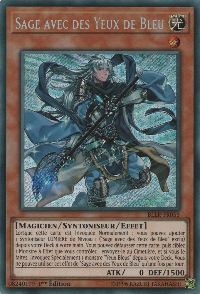 Sage avec des Yeux de Bleu
