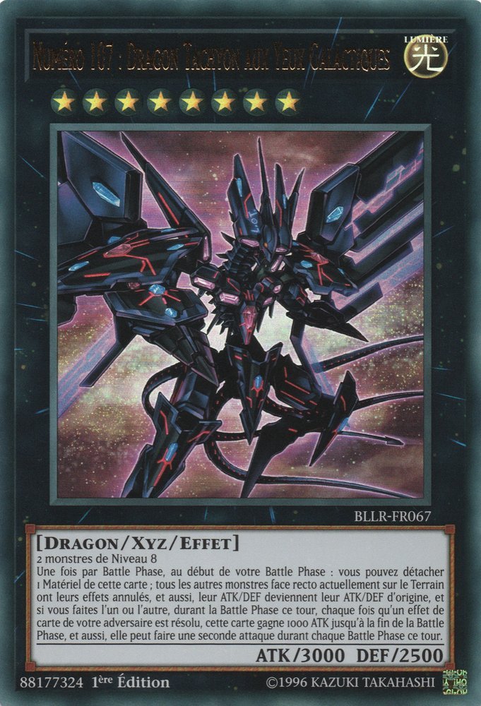 Numéro 107 : Dragon Tachyon Aux Yeux Galactiques