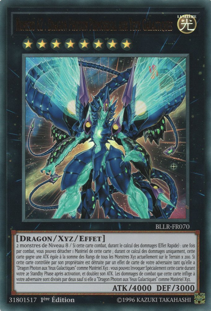 Numéro 62 : Dragon Photon Primordial aux Yeux Galactiques