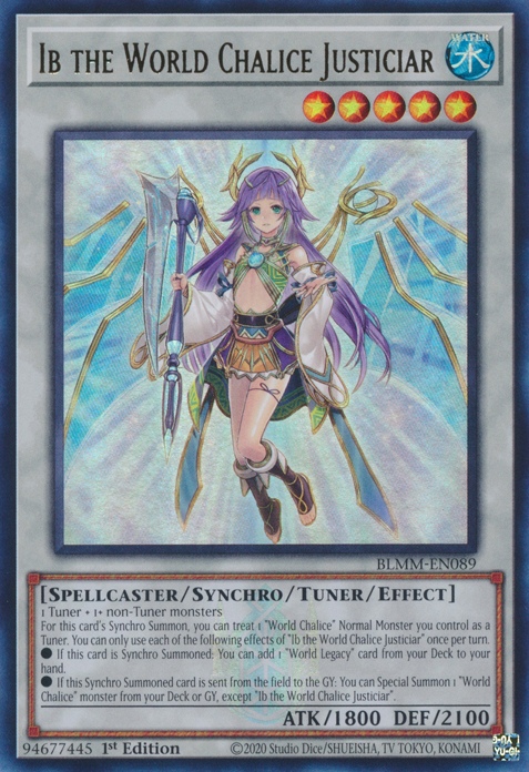 Ib the World Chalice Justiciar