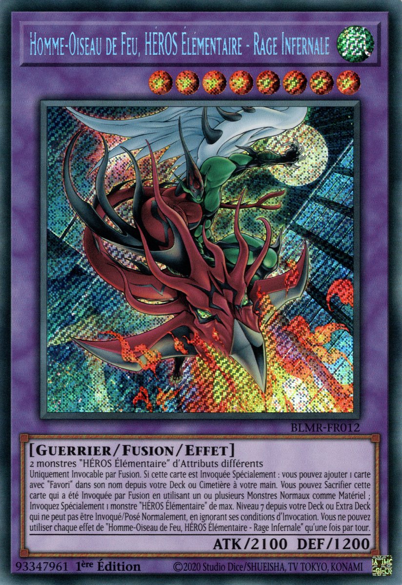 Elemental HERO Flame Wingman - Infernal Rage