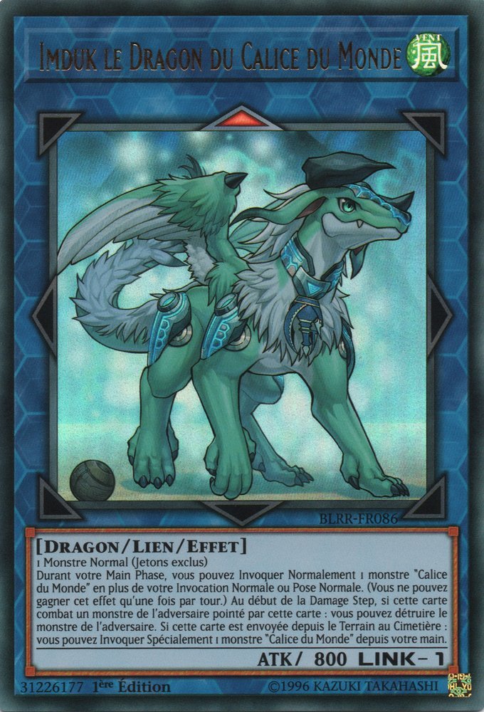 Imduk le Dragon du Calice du Monde