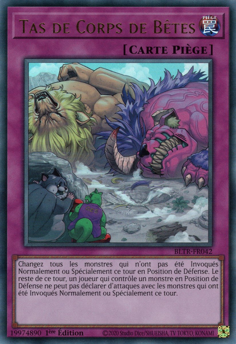 Tas de Corps de Bêtes